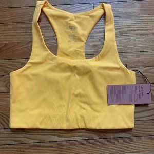 Girlfriend Collective Paloma Bra in Marigold